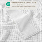 Cotton Diamond Waffle Weave Bath Towel Set - Grayson Collection