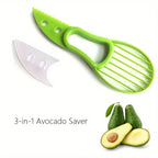 Avocado Peeler - 3-in-1 Plastic, close-up view - House Of Avana