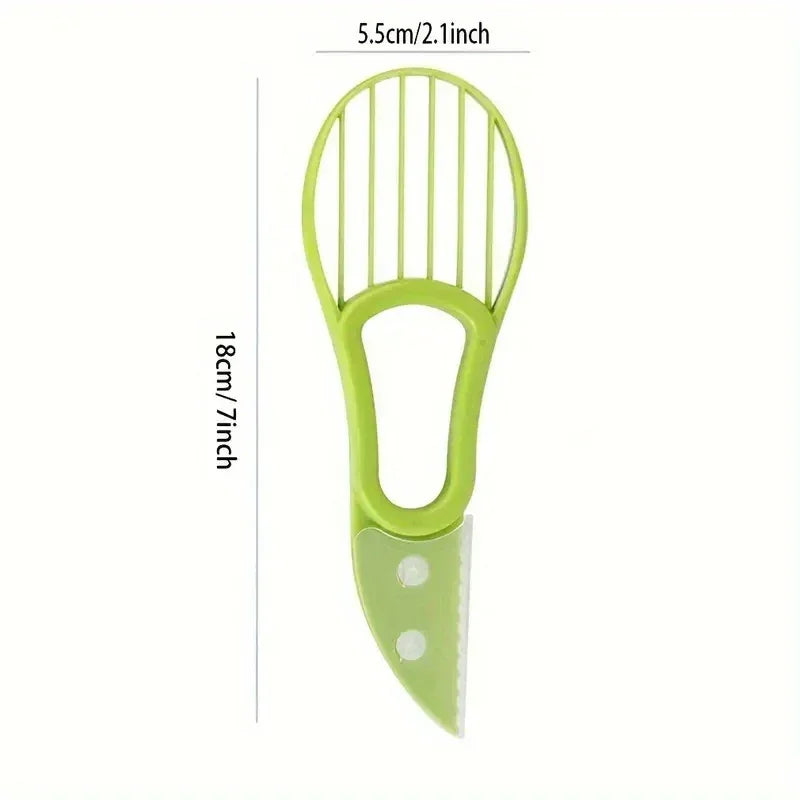 Avocado Peeler - 3-in-1 Plastic, product packaging - House Of Avana