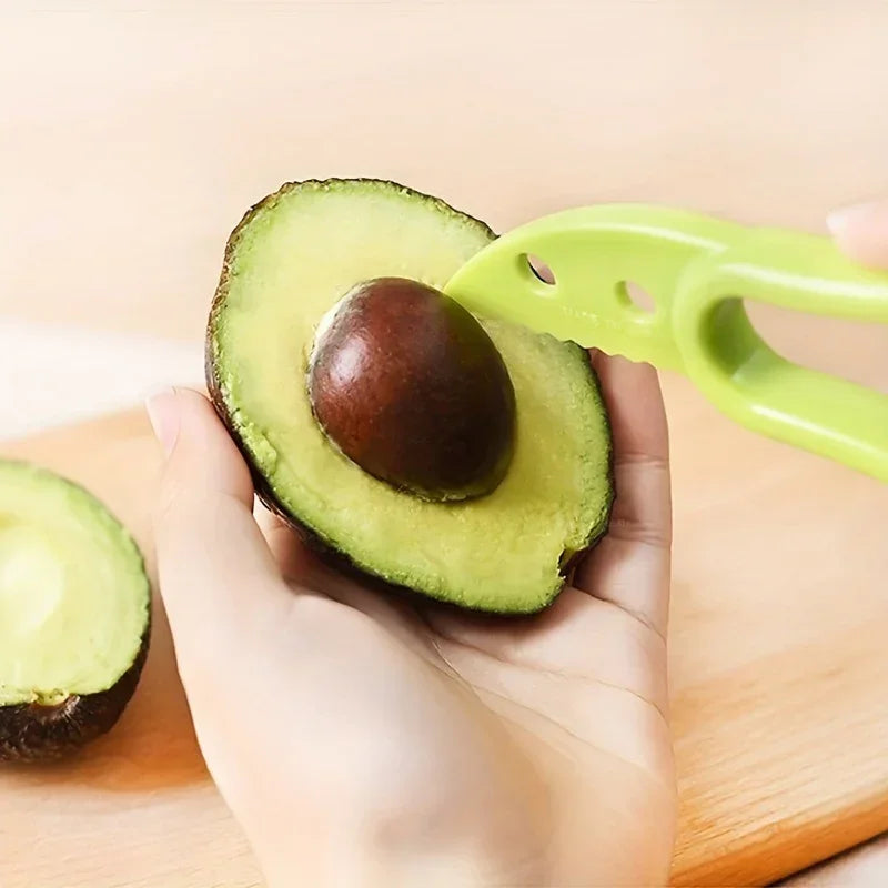 Avocado Peeler - 3-in-1 Plastic, top view - House Of Avana