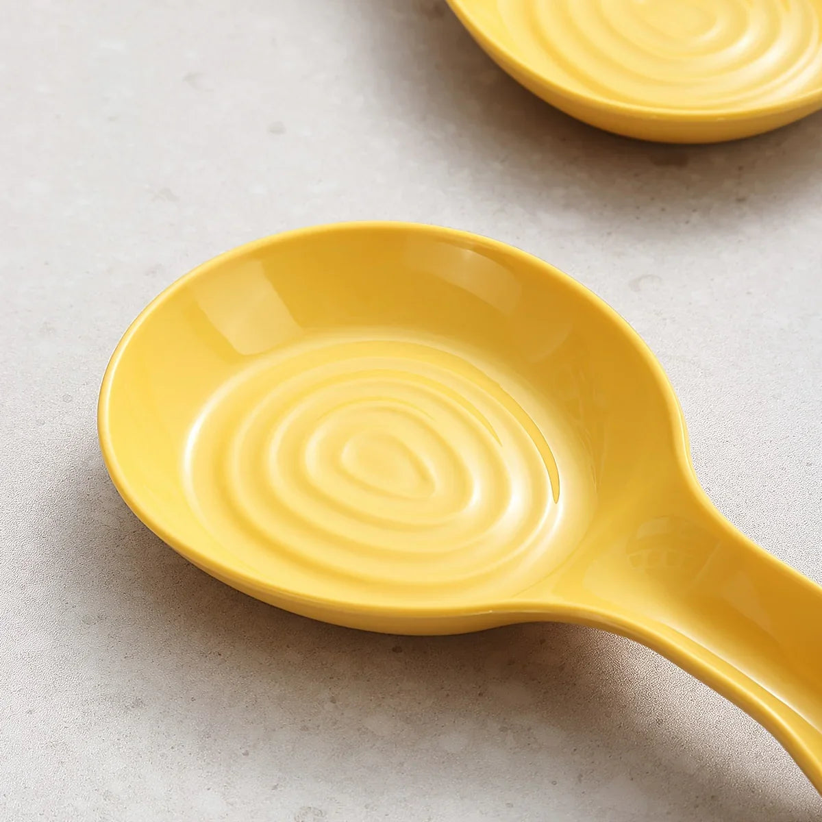 Spoon Holder - Rotating Yellow