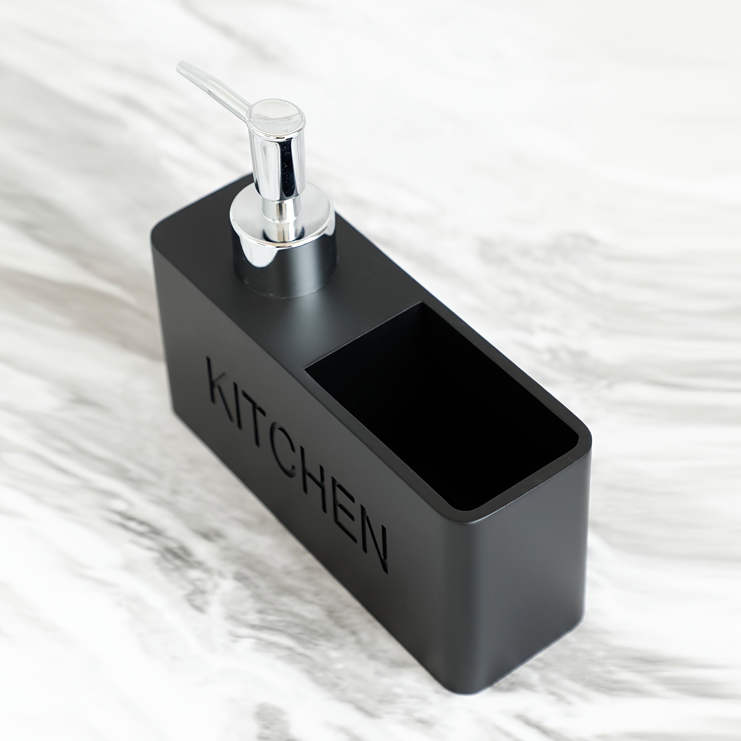 Soap Dispenser - Freestanding White Ceramic