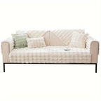 Molly Mutt Couch Cover - Soft, Cozy, and Non-Slip Plush Sofa Protector topspet