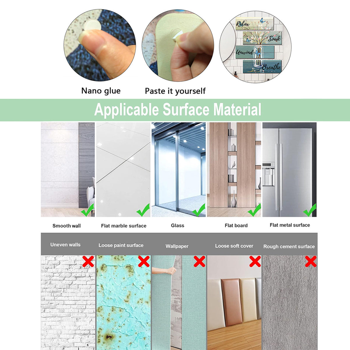 Wall Decor - Tropical Wooden Black