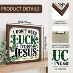 Wall Art - Inspirational Wooden 8x8 Inch