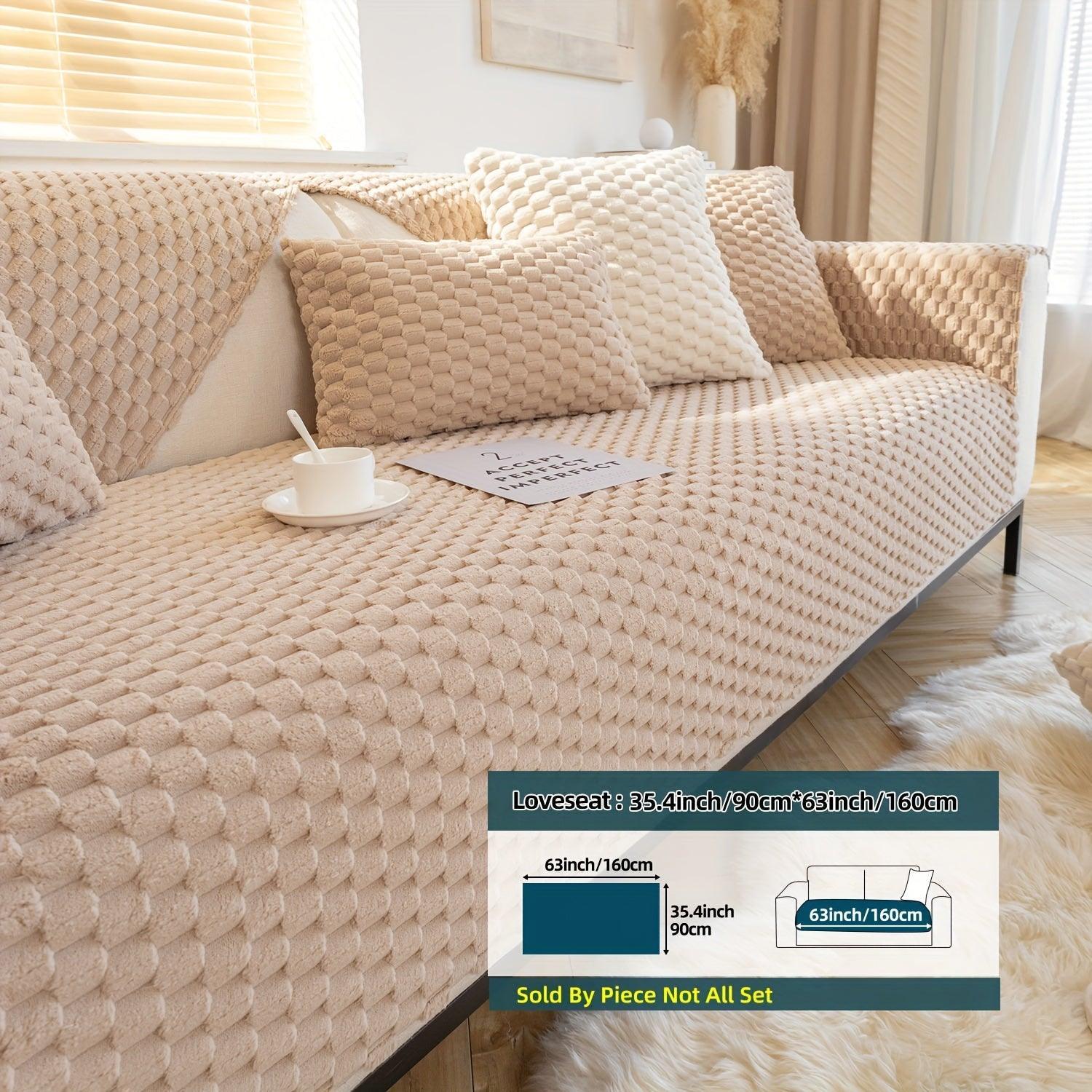 Plush Nordic Sofa Slipcover topspet