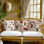 Pillowcases - Traditional Cotton Red 45cm