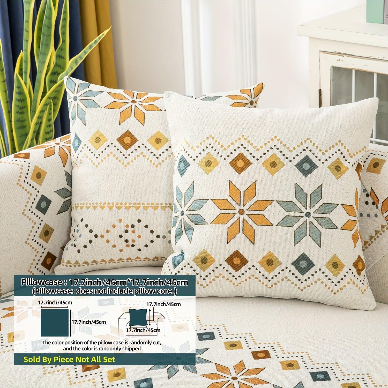 Stylish Bohemian Chenille Slipcovers for Couches topspet