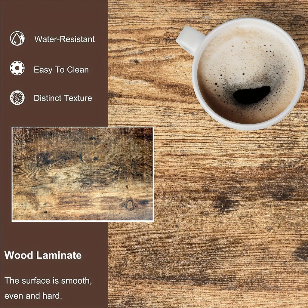 [2pcs Nordic Iron Art Tables] 2pcs Set, Minimalist Modern Nordic Iron Art Square Coffee Table and Side Tables for Living Room or Bedroom House Of Avana