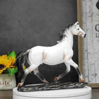 Handcrafted Running Horse Statue - House Of Avana