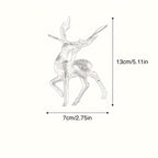 1pc Christmas Reindeer String Lights for New Year Christmas Trees Weddings Curtains Indoor Wreaths Parties Room Bedroom Decoration Lights, Powered By Battery Box (Battery Not Included) House Of Avana