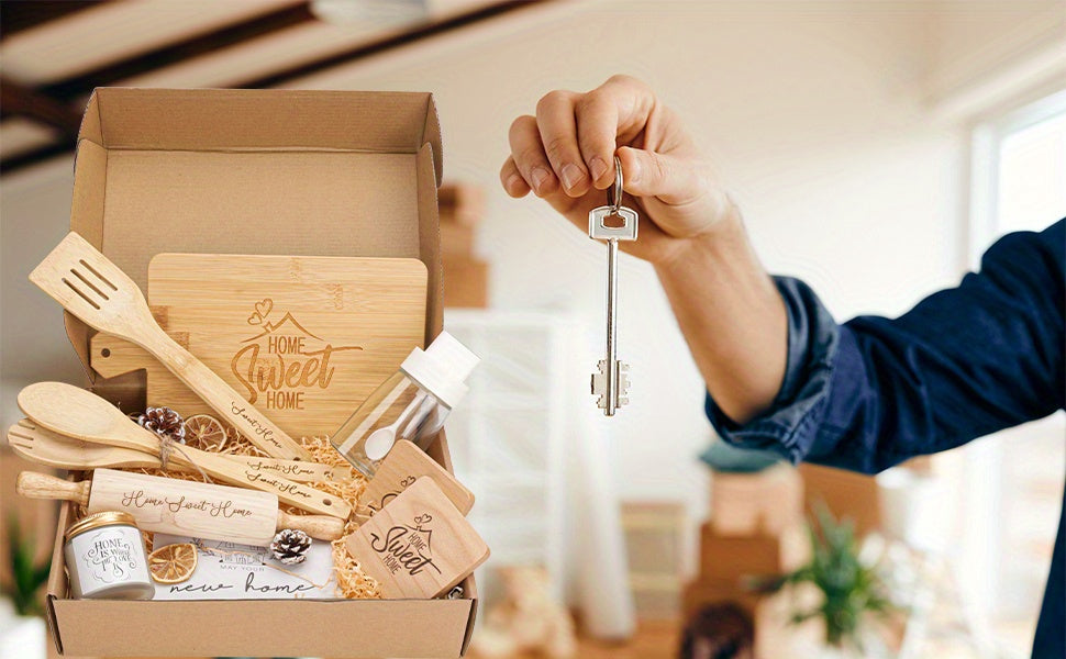 House Warming Gifts New Home, Realtors Closing Gifts for Home Buyers, House Warming Gifts Basket for Couple, Housewarming Gifts New Home, New Home Essentials Gift Ideas, Closing Gifts House Of Avana