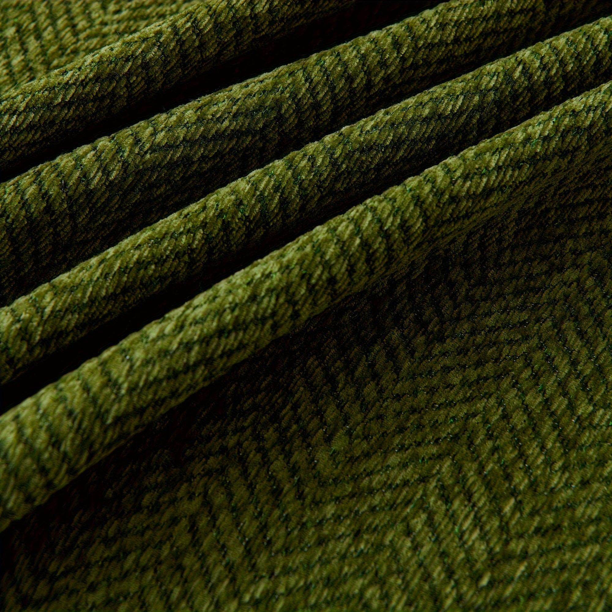 Update Sofa with Organic Couch Cover| Herringbone Chenille Tassels topspet