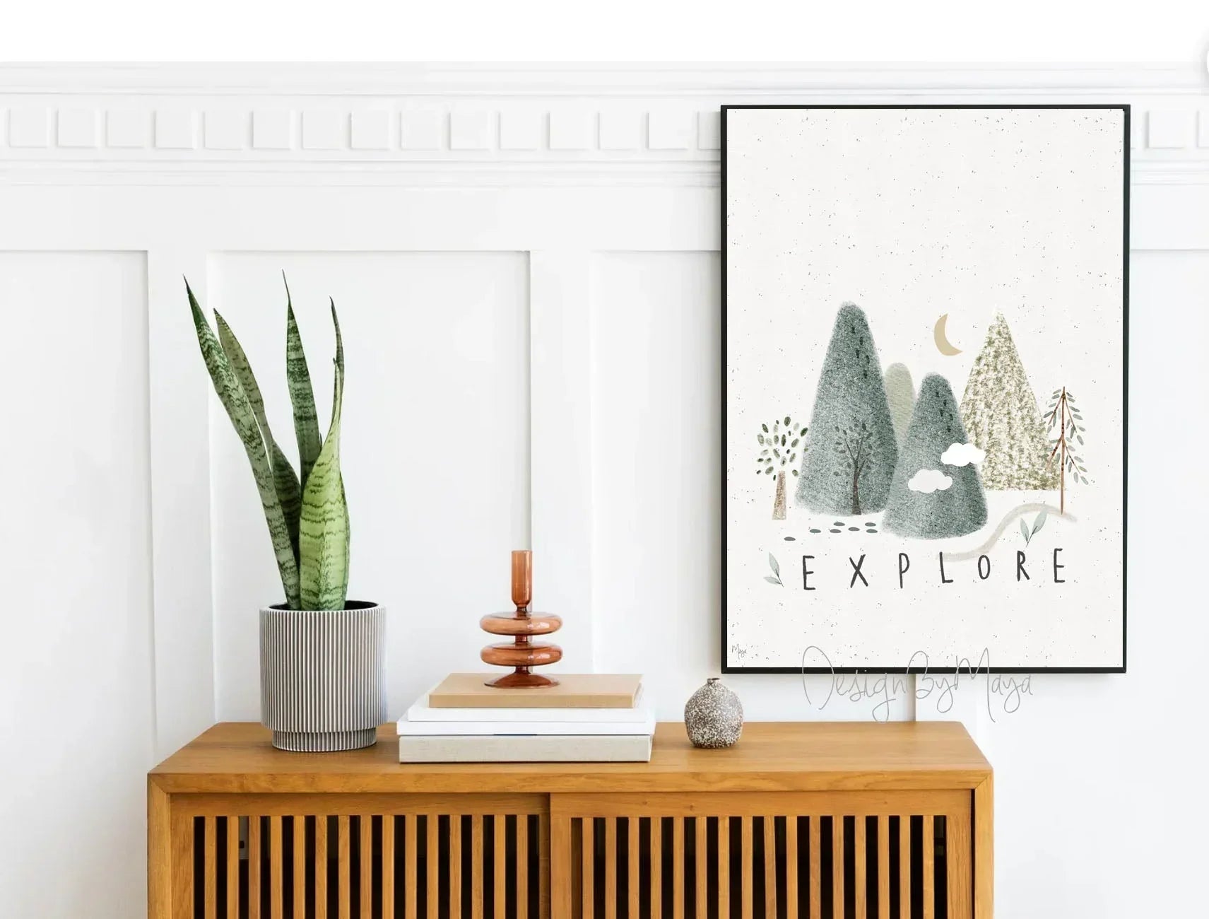 Baby Animals Prints - Luster Paper Nursery Wall Art Prints, product packaging - House Of Avana