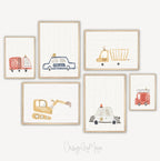 Baby Animals Prints - Luster Paper Nursery Wall Art Prints, in-use display - House Of Avana