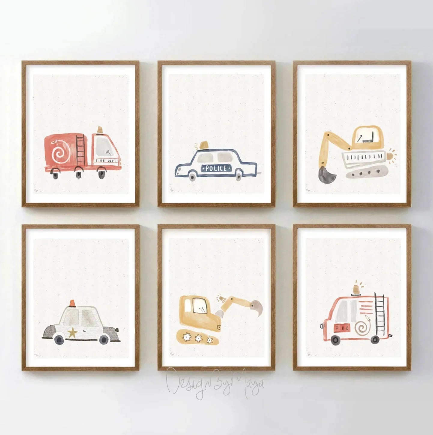 Baby Animals Prints - Luster Paper Nursery Wall Art Prints, alternate view - House Of Avana