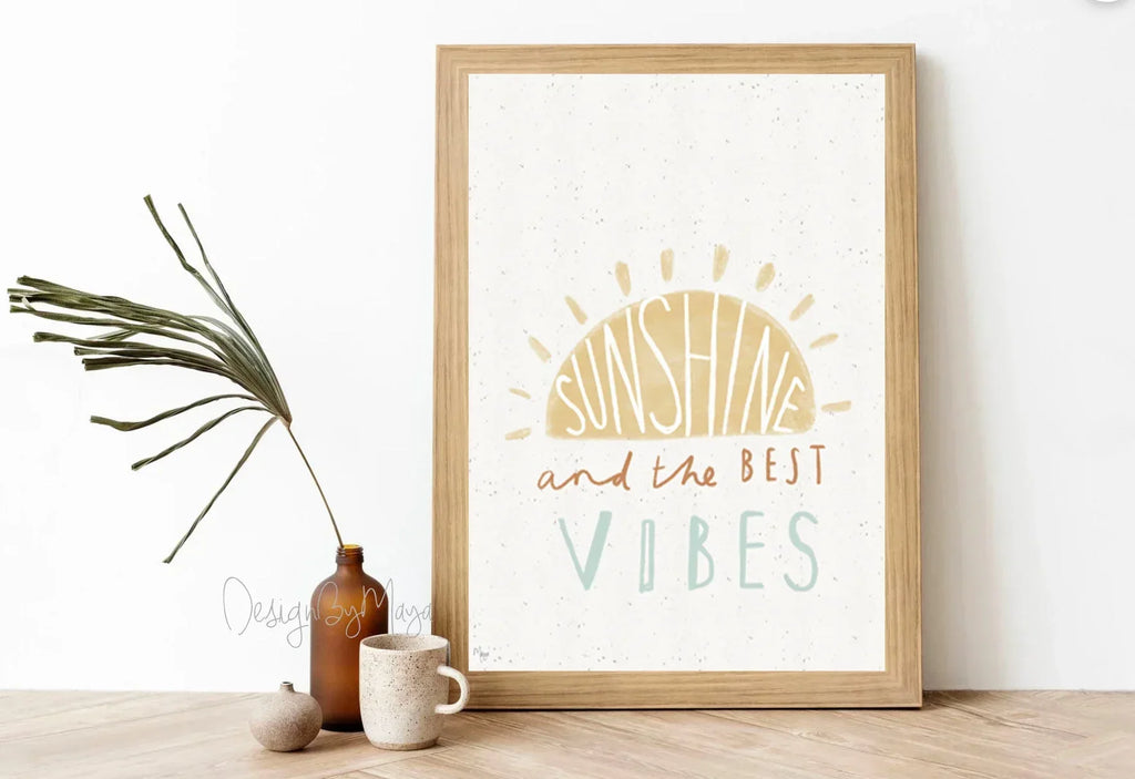 Baby Animals Prints - Luster Paper Nursery Wall Art Prints, angled view - House Of Avana
