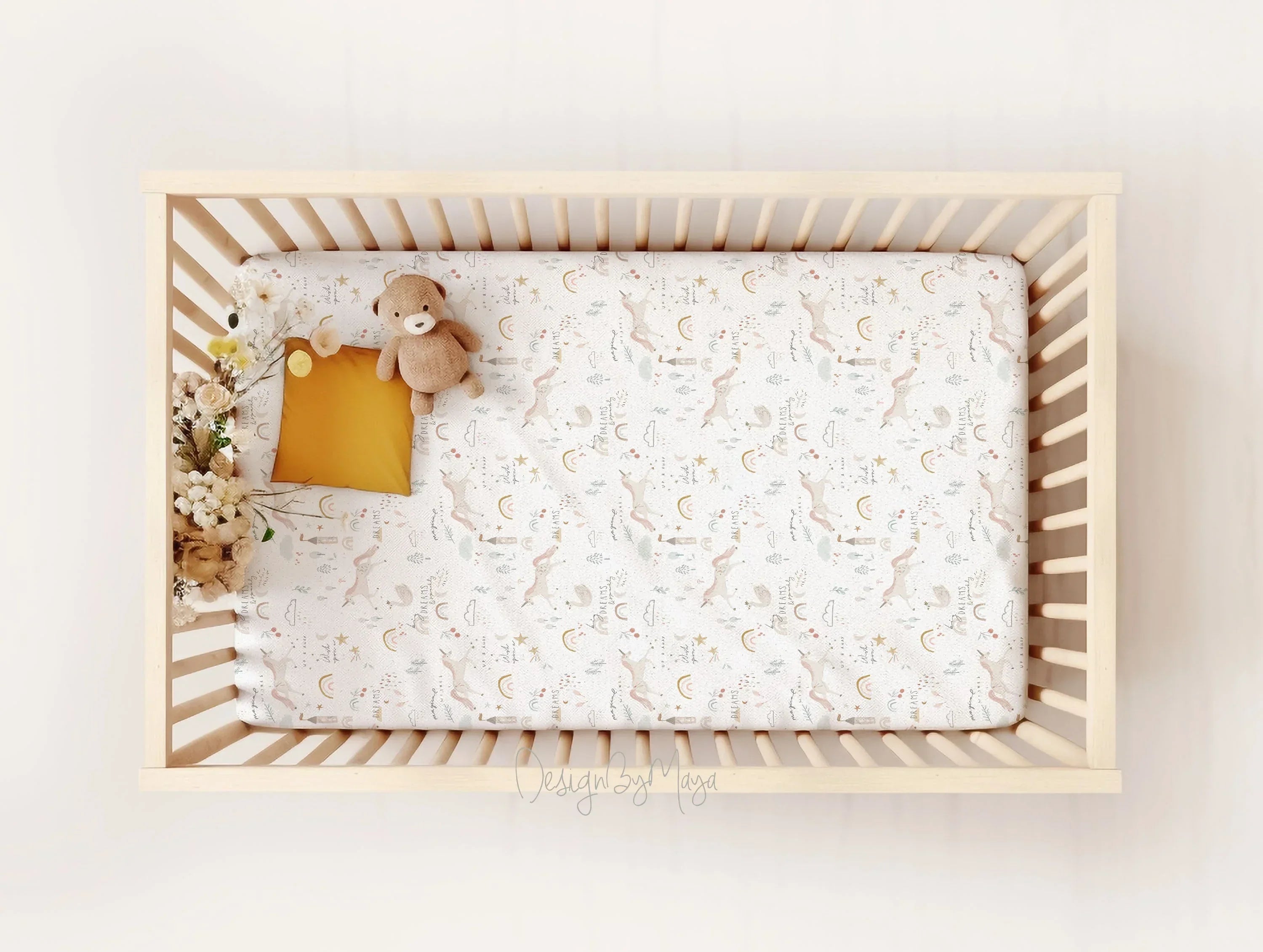 Baby Crib Sheet - Minky / Jersey Crib Sheets, texture detail - House Of Avana