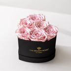 Baby Heart Black Box | Light Pink Roses