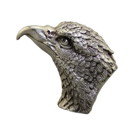 Bronze Eagle Head Sculpture for Home Decoration