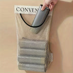 Bag Holder - Elastic Net Wallmounted, lifestyle image - House Of Avana