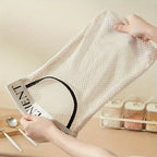 Bag Holder - Elastic Net Wallmounted, top view - House Of Avana