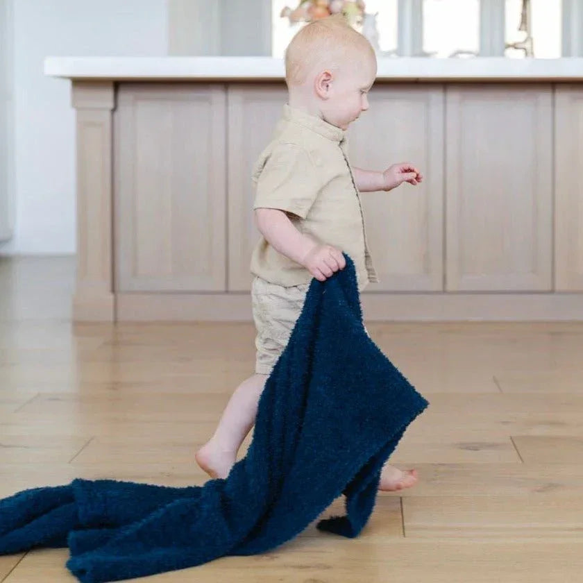 Bamboni® Receiving Blankets, in-use display - House Of Avana