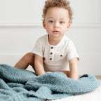Bamboni® Receiving Blankets, back view - House Of Avana