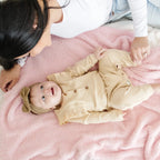 Bamboni® Receiving Blankets, angled view - House Of Avana