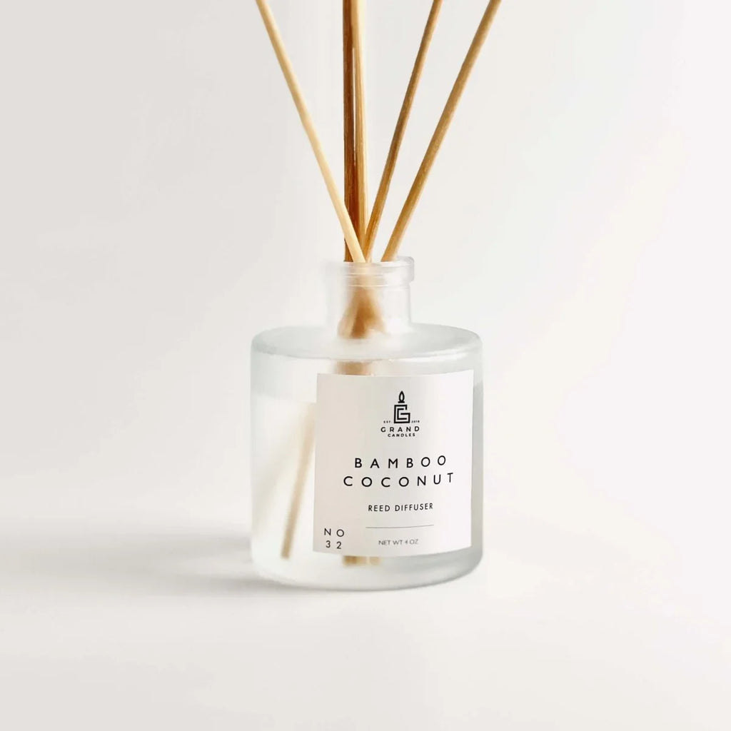 Bamboo Coconut Reed Diffuser Grand Candles LLC