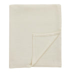 Bamboo Cotton Blanket, close-up view - House Of Avana