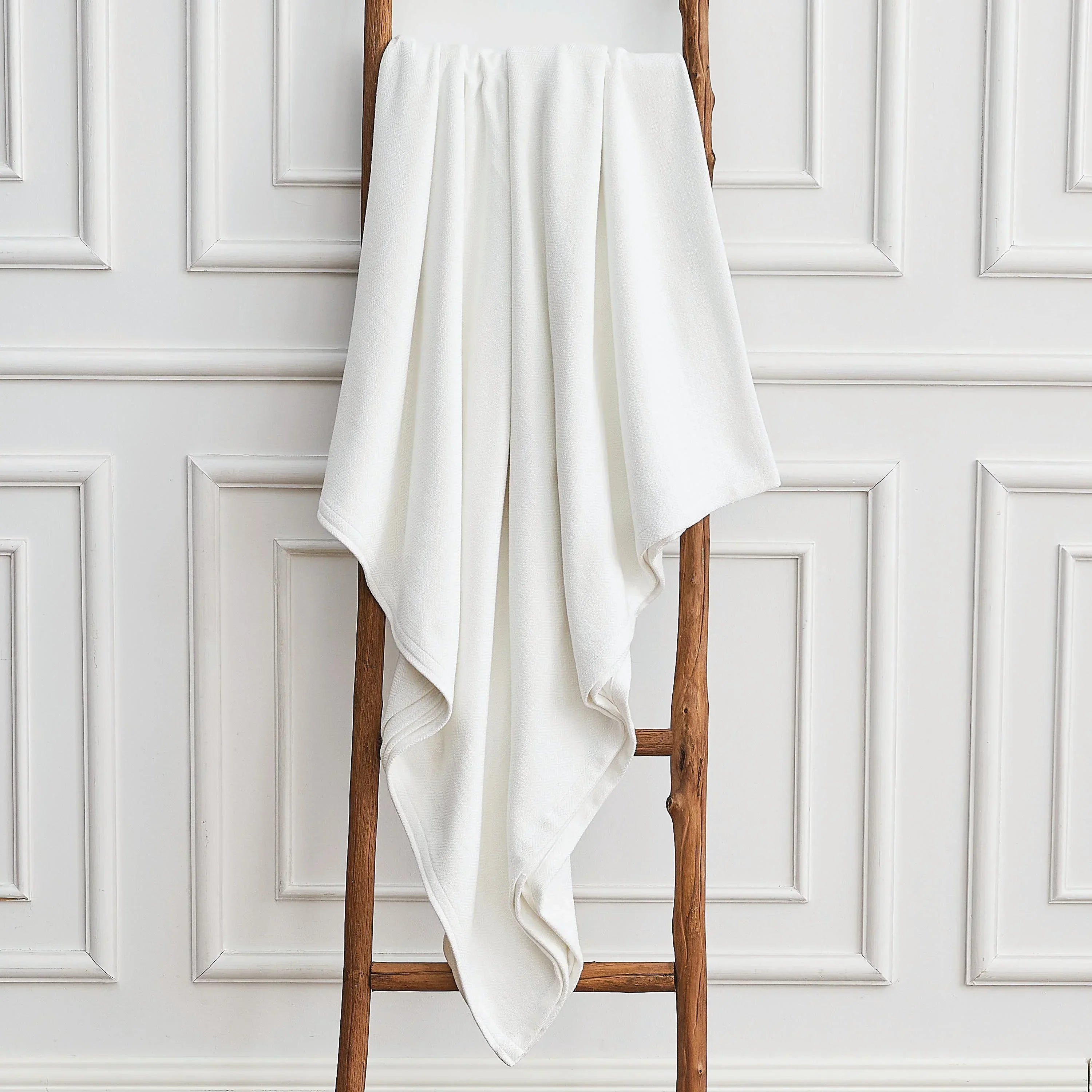 Bamboo Cotton Blanket, alternate view - House Of Avana
