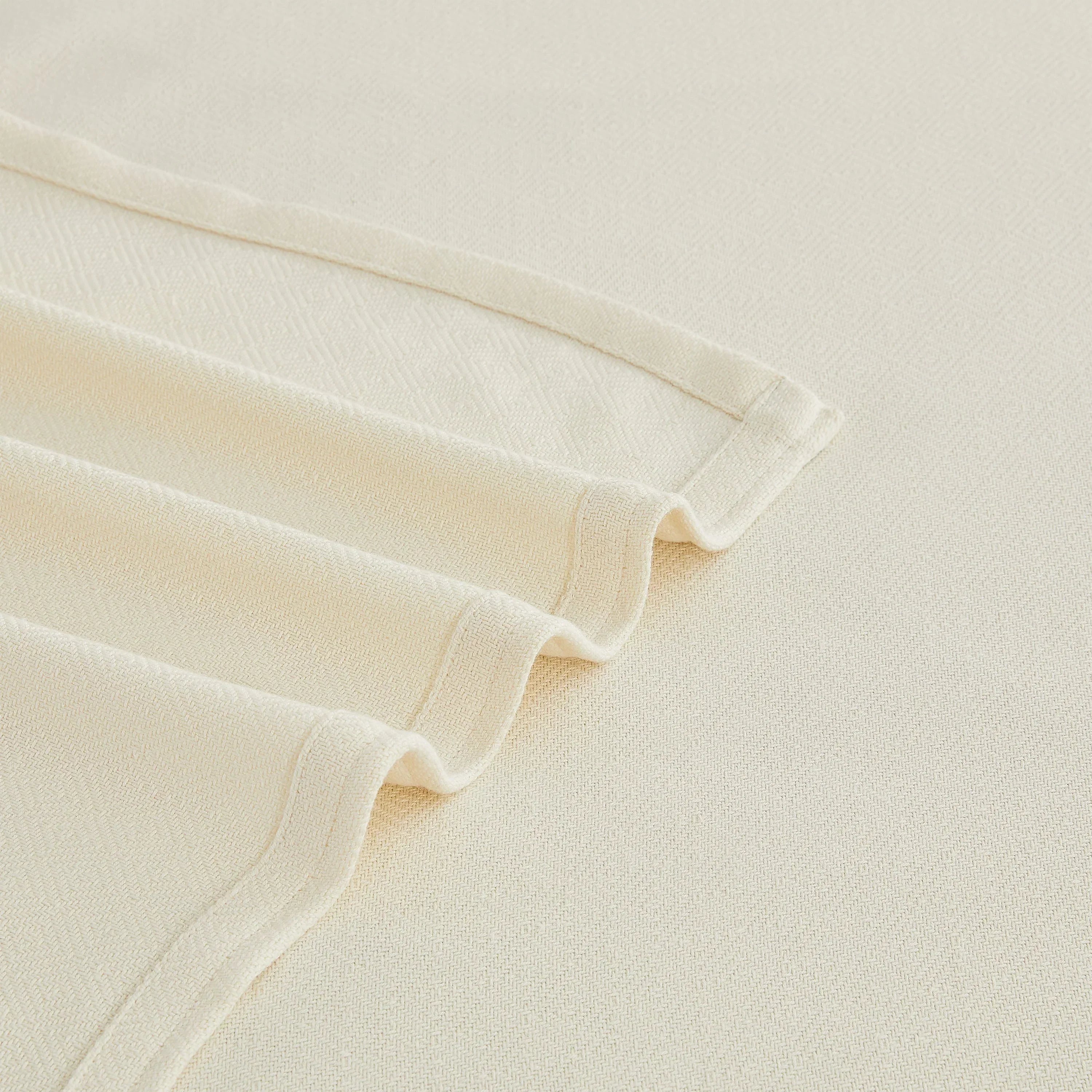 Bamboo Cotton Blanket, angled view - House Of Avana