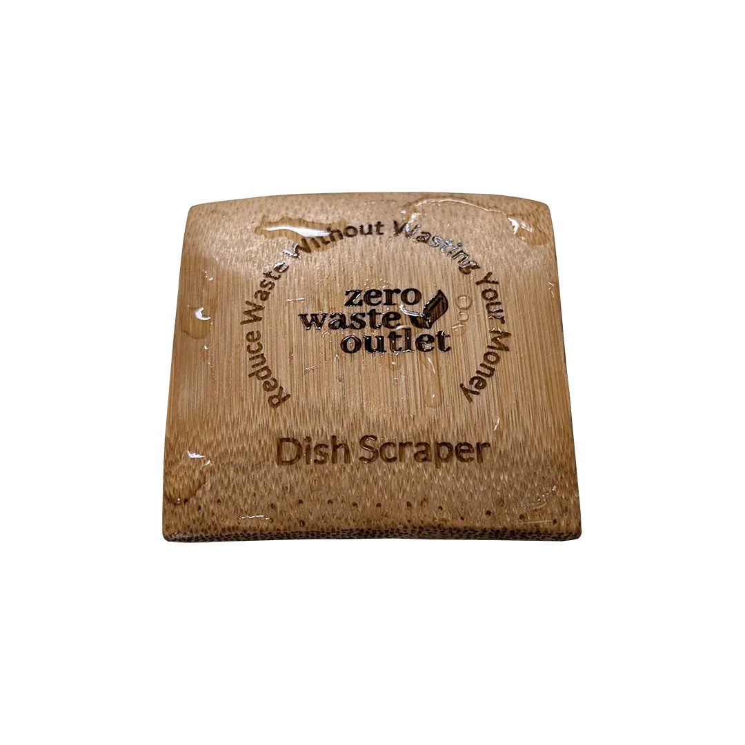 Bamboo Dish Scraper Zero Waste Outlet
