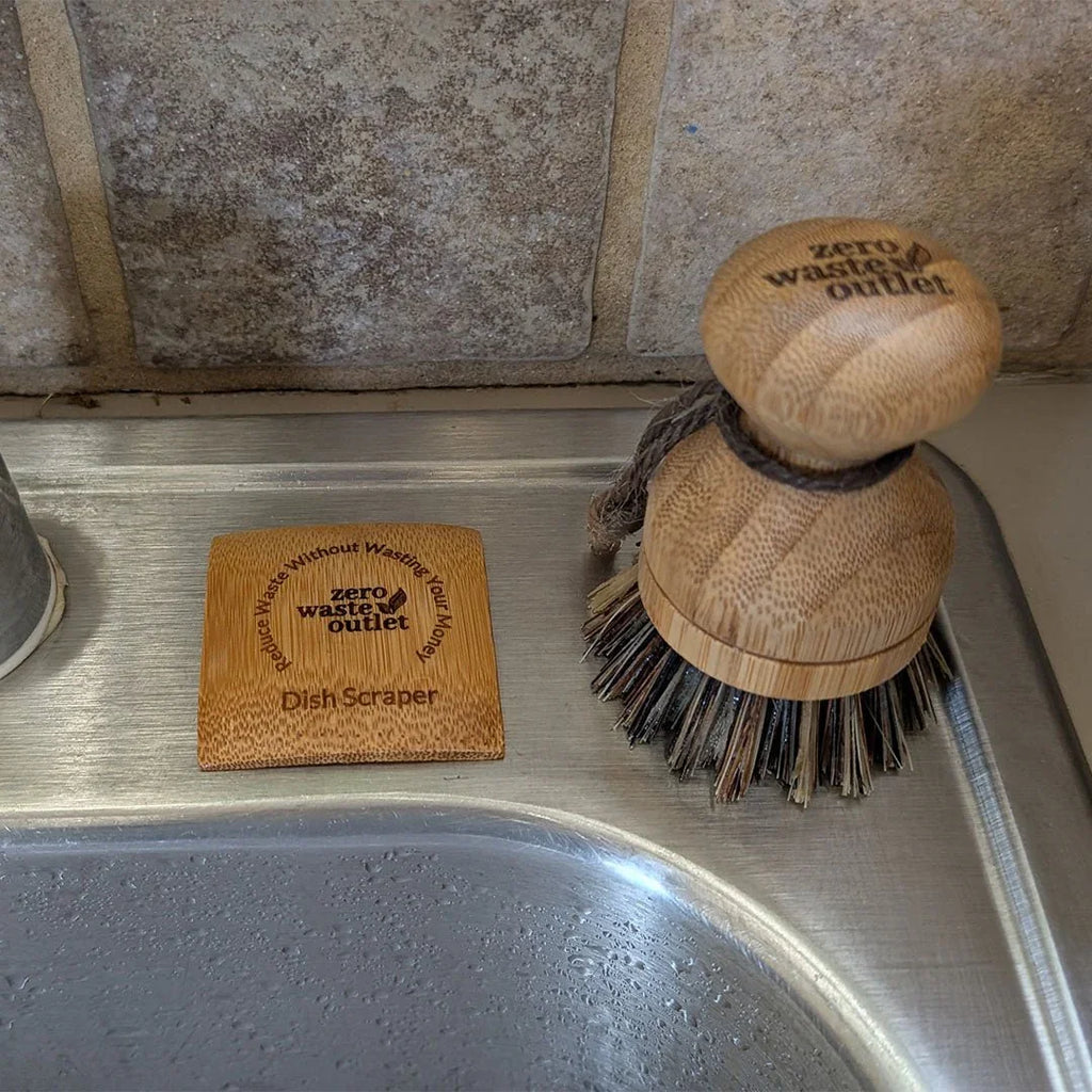 Bamboo Dish Scraper Zero Waste Outlet