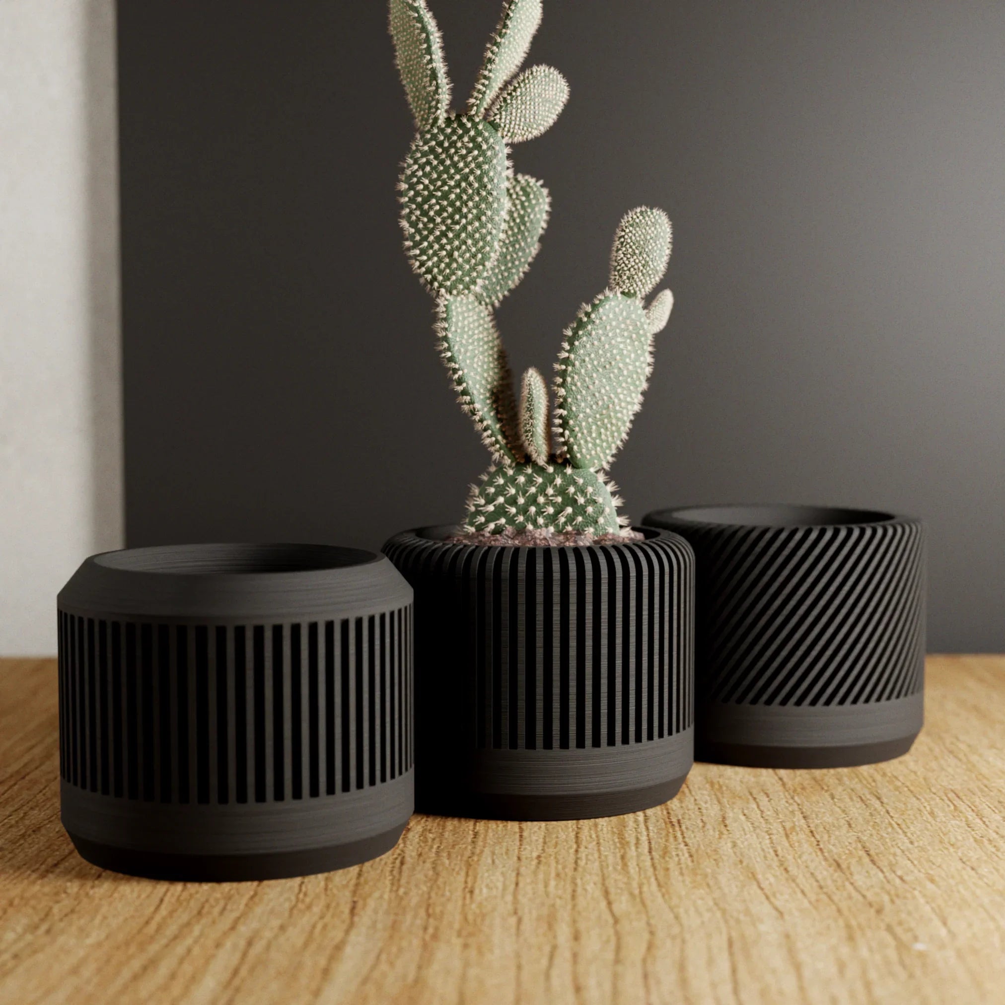 Bamboo Planter Set, detail shot - House Of Avana