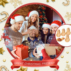 4pcs Christmas Bamboo Serving Platter 15 X 9.8 Inch Reusable Bamboo Plates Wooden Charcuterie Tray Funny Charcuterie Board Tree Serving Dish For Fruit Bread Cheese Xmas Gifts House Of Avana