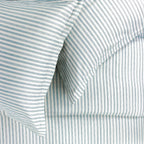 Bamboo Stripe Duvet Set, back view - House Of Avana