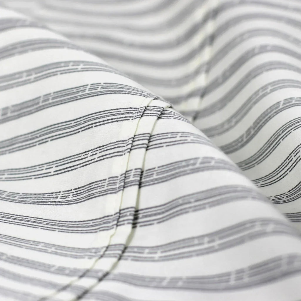 Bamboo Stripe Duvet Set, lifestyle image - House Of Avana