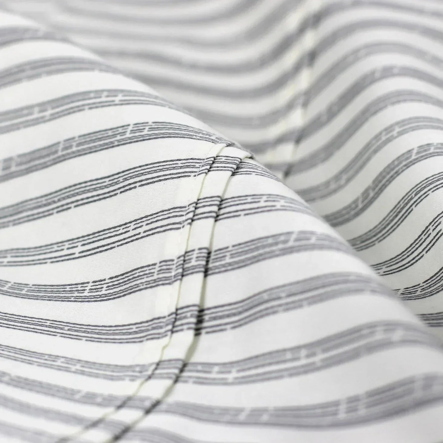 Bamboo Stripe Duvet Set, lifestyle image - House Of Avana