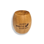 Bamboo Toothbrush Stand - single holder Zero Waste Outlet
