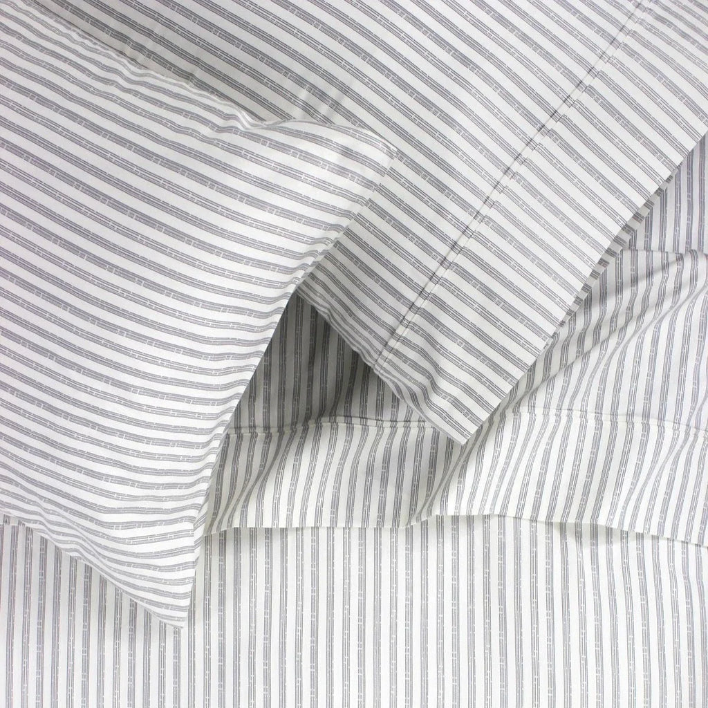 Bamboo Stripe Sheet Set Mélange Home
