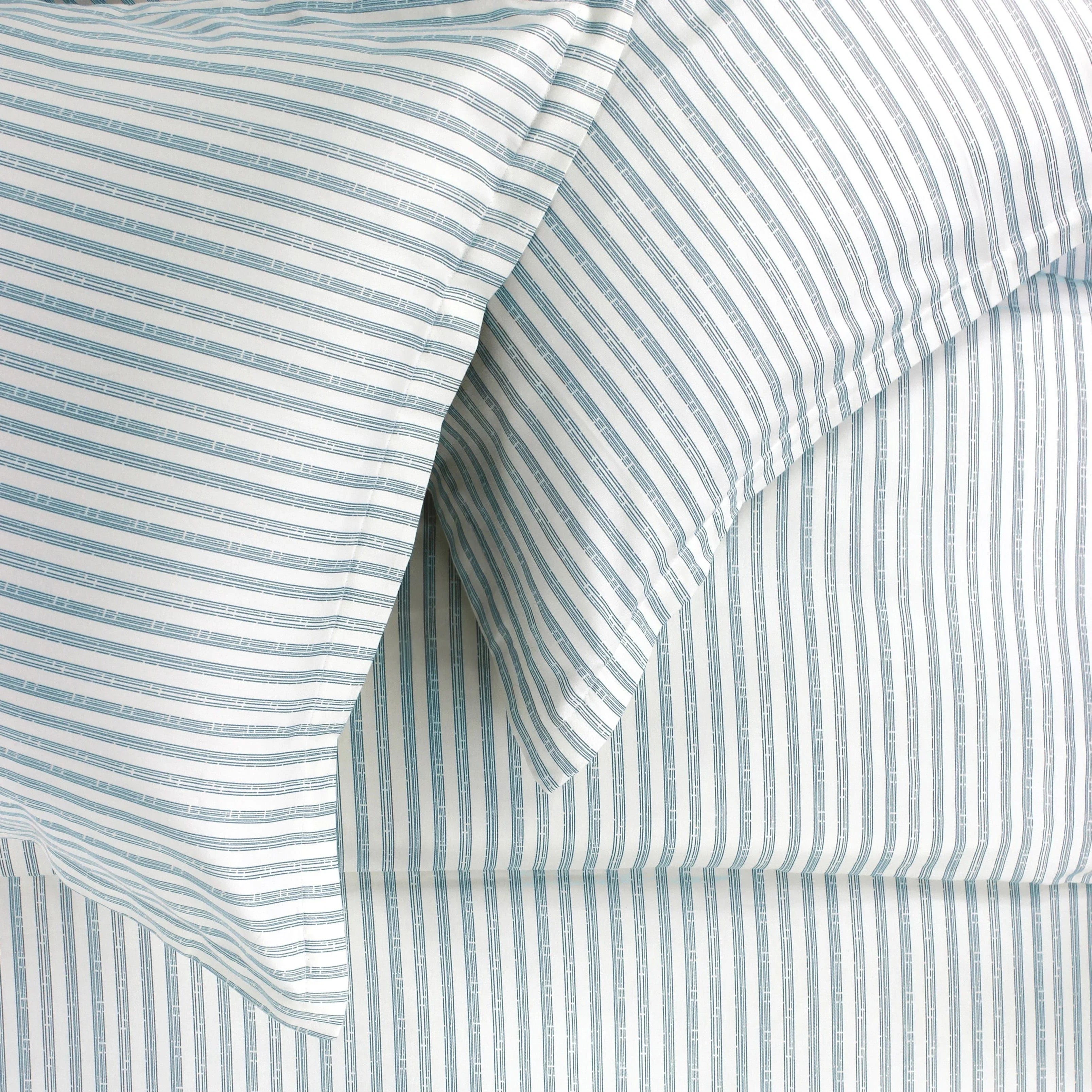 Bamboo Stripe Duvet Set Mélange Home