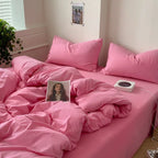 Barbie Pink Washed Cotton Bedding Set Ever Lasting