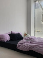 Barbie Pink Washed Cotton Bedding Set, in-use display - House Of Avana