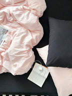 Barbie Pink Washed Cotton Bedding Set, alternate view - House Of Avana