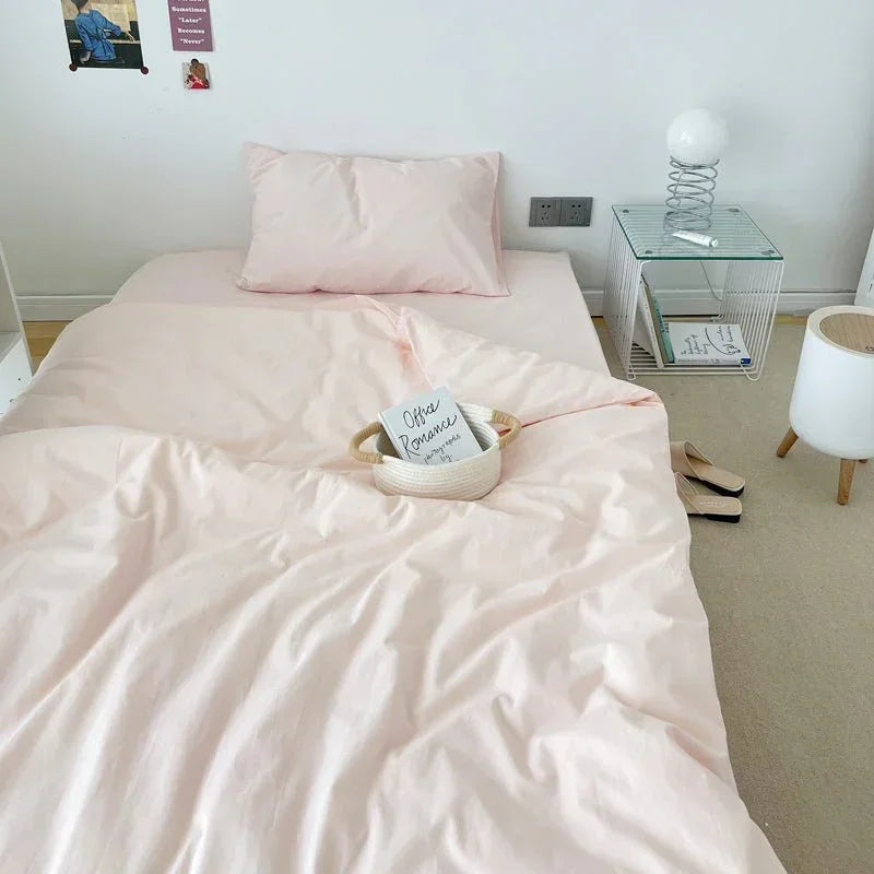 Barbie Pink Washed Cotton Bedding Set, alternate view - House Of Avana