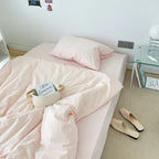 Barbie Pink Washed Cotton Bedding Set, alternate view - House Of Avana