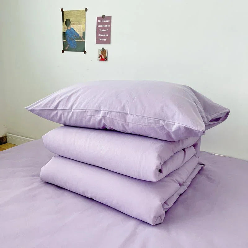 Barbie Pink Washed Cotton Bedding Set, alternate view - House Of Avana