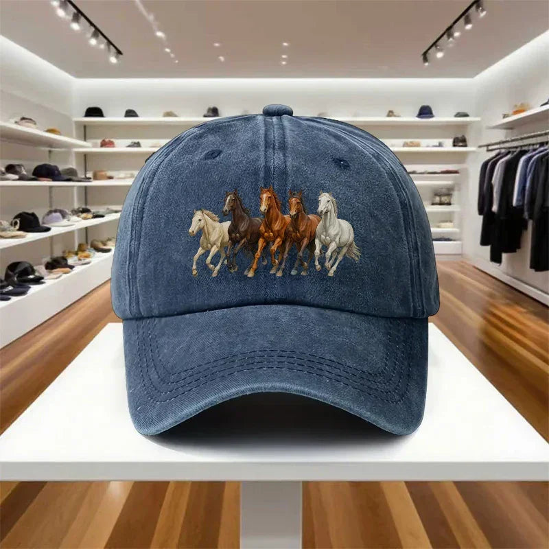Baseball Cap - Adjustable Cotton, front view - House Of Avana